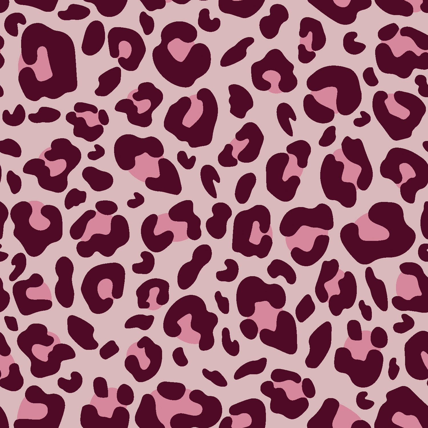 Softshell Digital mit Leopardenmuster - dunkel altrosa (N014) Softshell Digital mit Leopardenmuster - dunkel altrosa (N014)