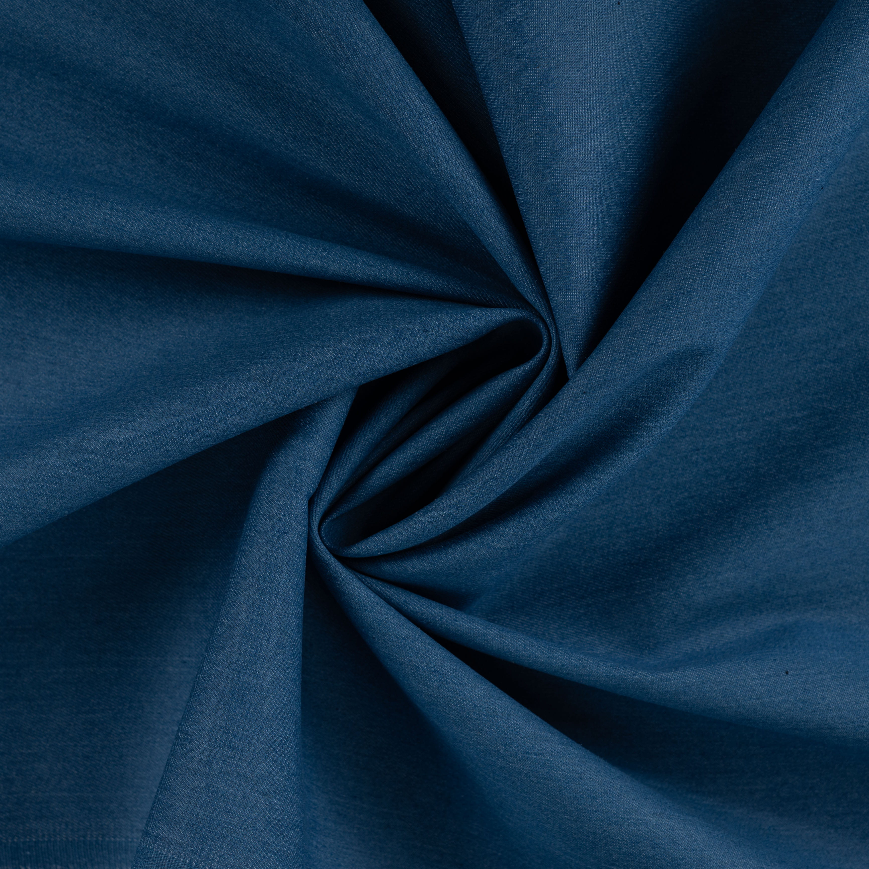 Denim Stretch 8,5 oz "enzyme washed" uni blue (Q006)