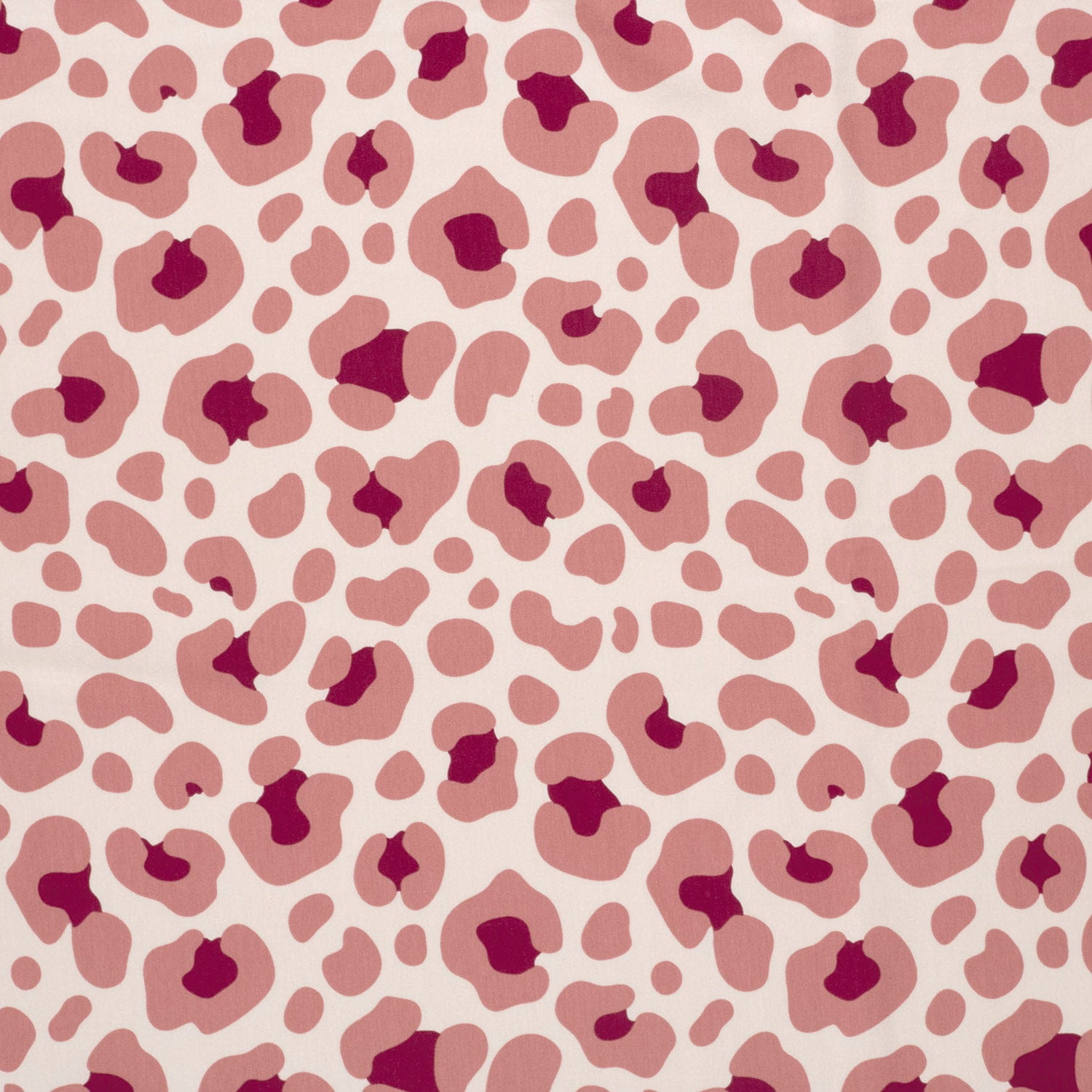 Baumwolljersey mit großem Leopardenmuster - blassrosa (N011)