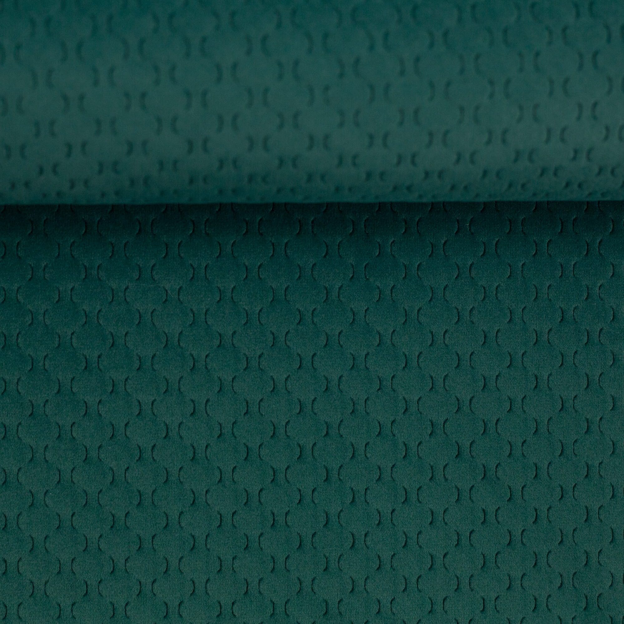 Deko Samt mit Struktur "Caracas" Swafing - flaschengrün (748)