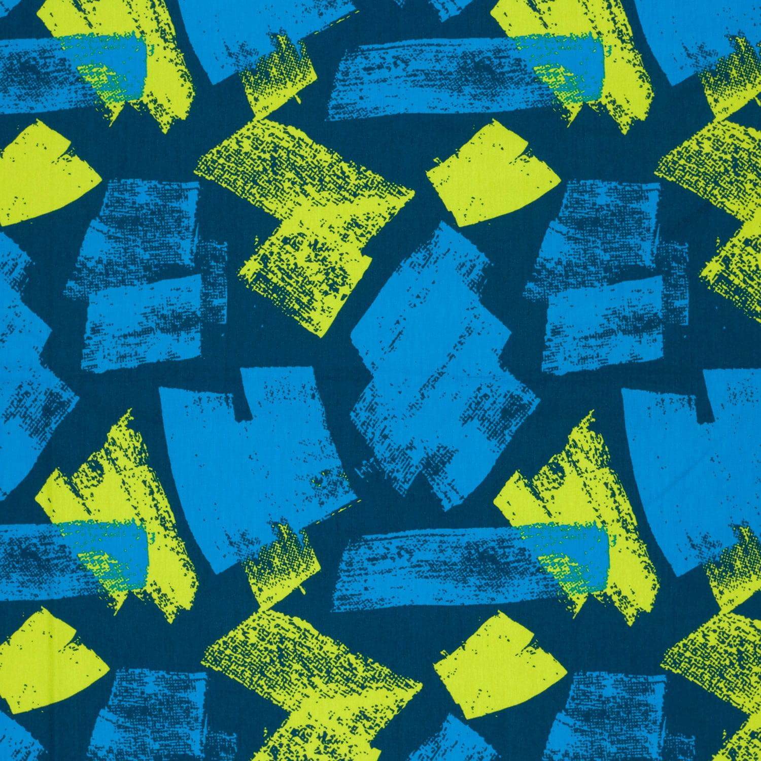 Baumwolljersey mit breiten Streifen - marine (N008)