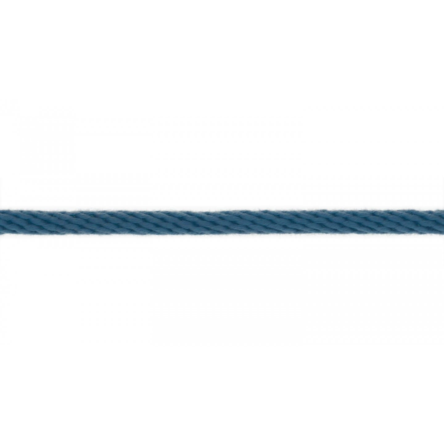 Kordel Baumwolle rund 6mm uni jeans melange (509)   