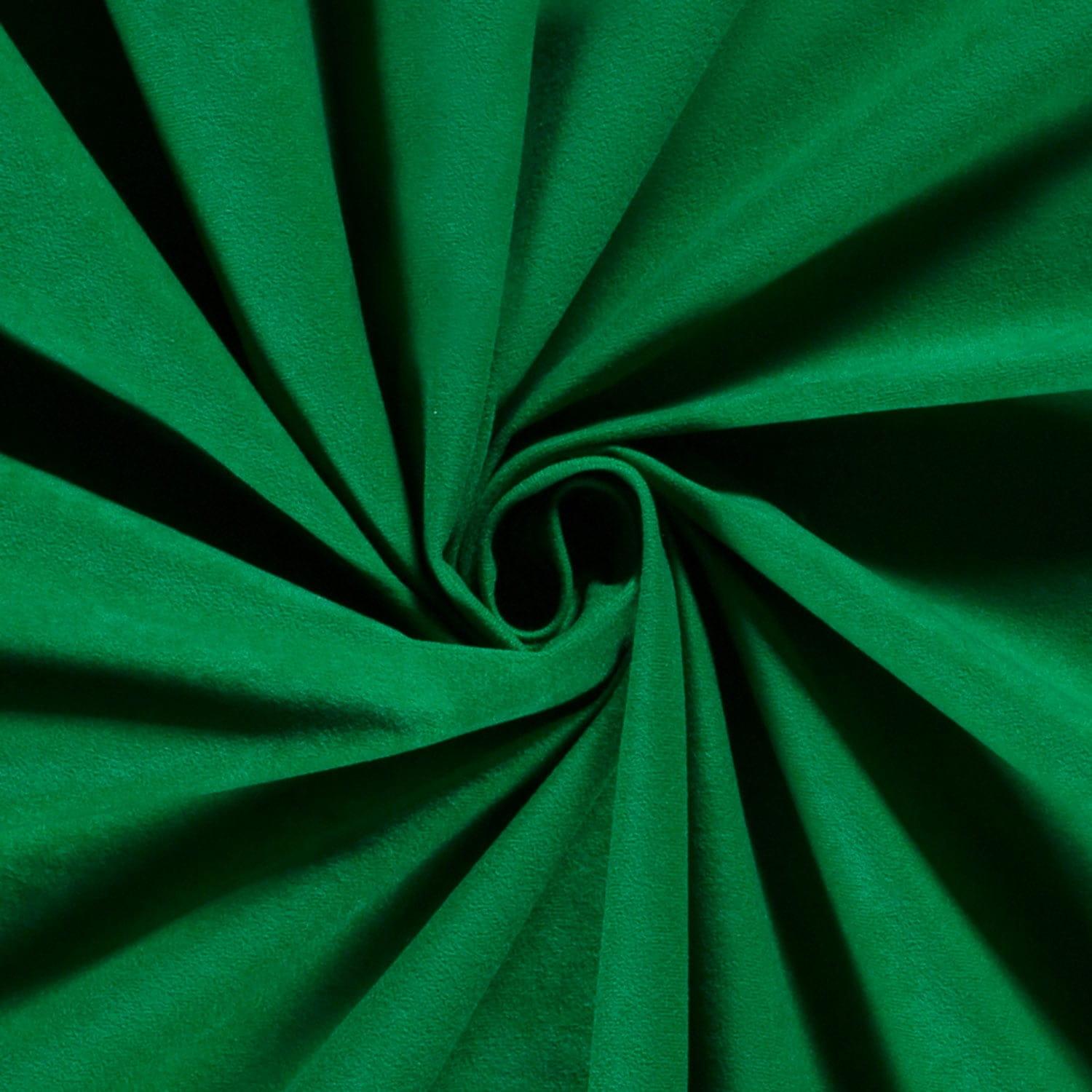 Microvelours Alova uni grün (N025)