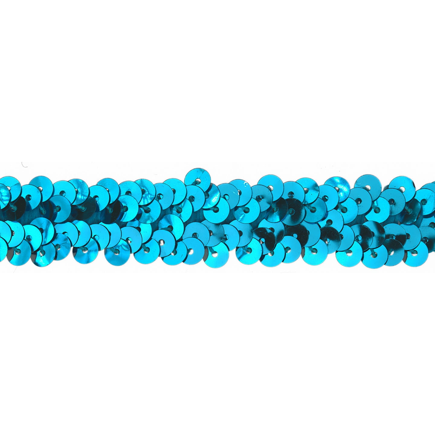 Pailletten Gummiband 20mm türkis (504)  