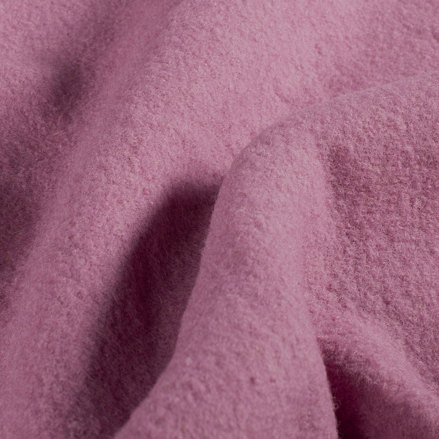 Woll-Walkloden Stoff uni dusty rose (N113)
