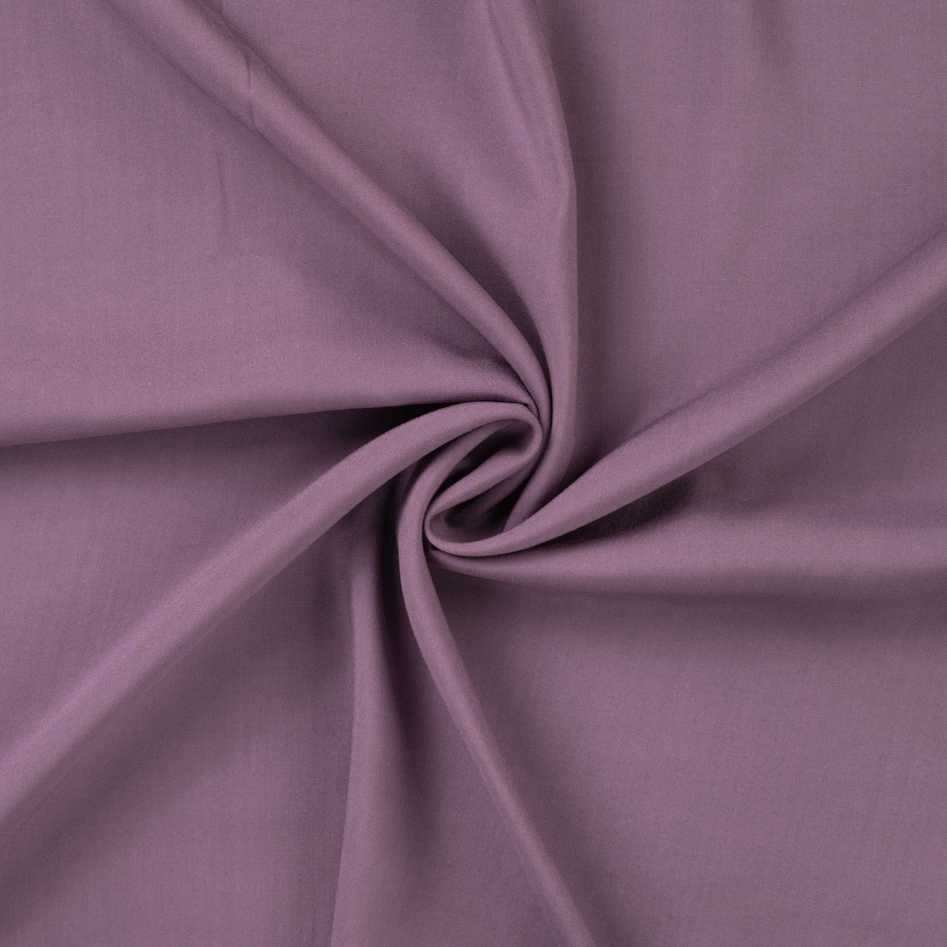 Viskose uni mauve (Q045)