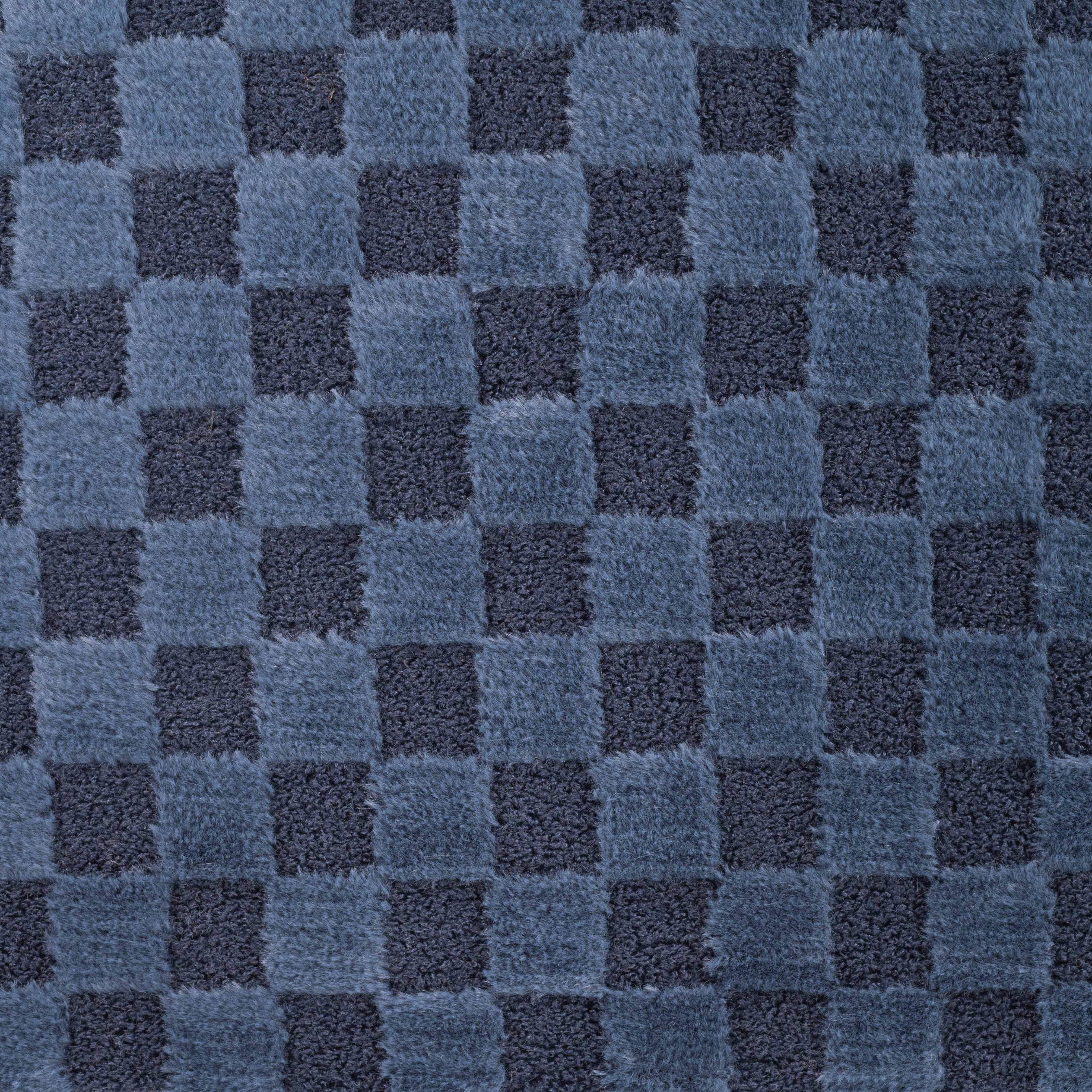 Boucle-Fell „High Low Checked" denim (Q960)
