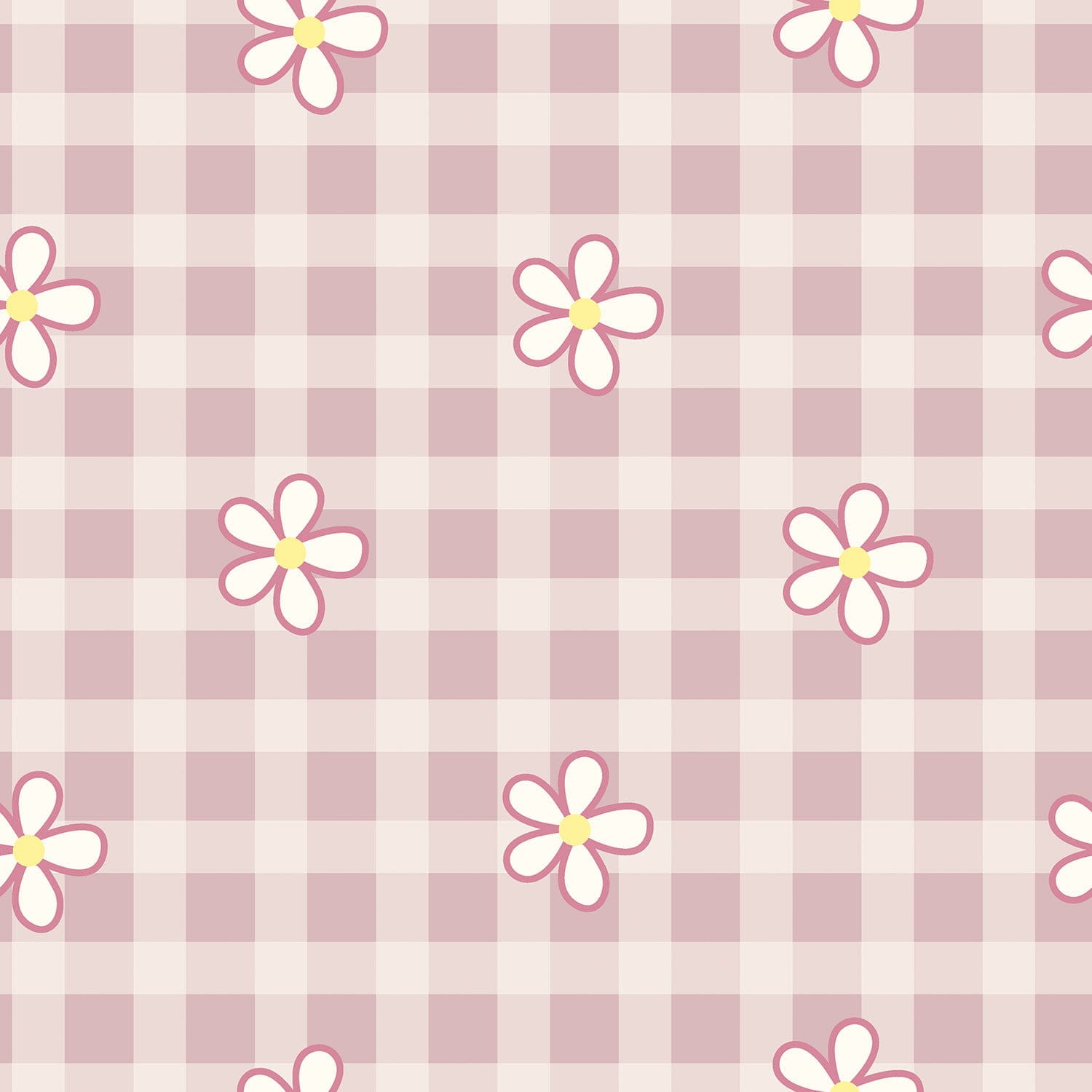 Flanell Stoff mit Blumen - altrosa (N011)