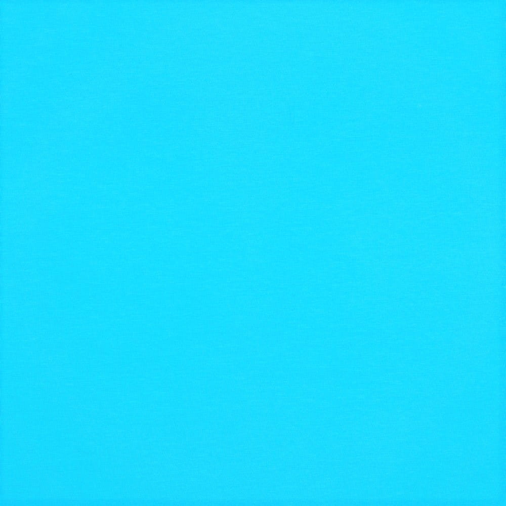 Organic Cotton Baumwolljersey uni aqua (038)  