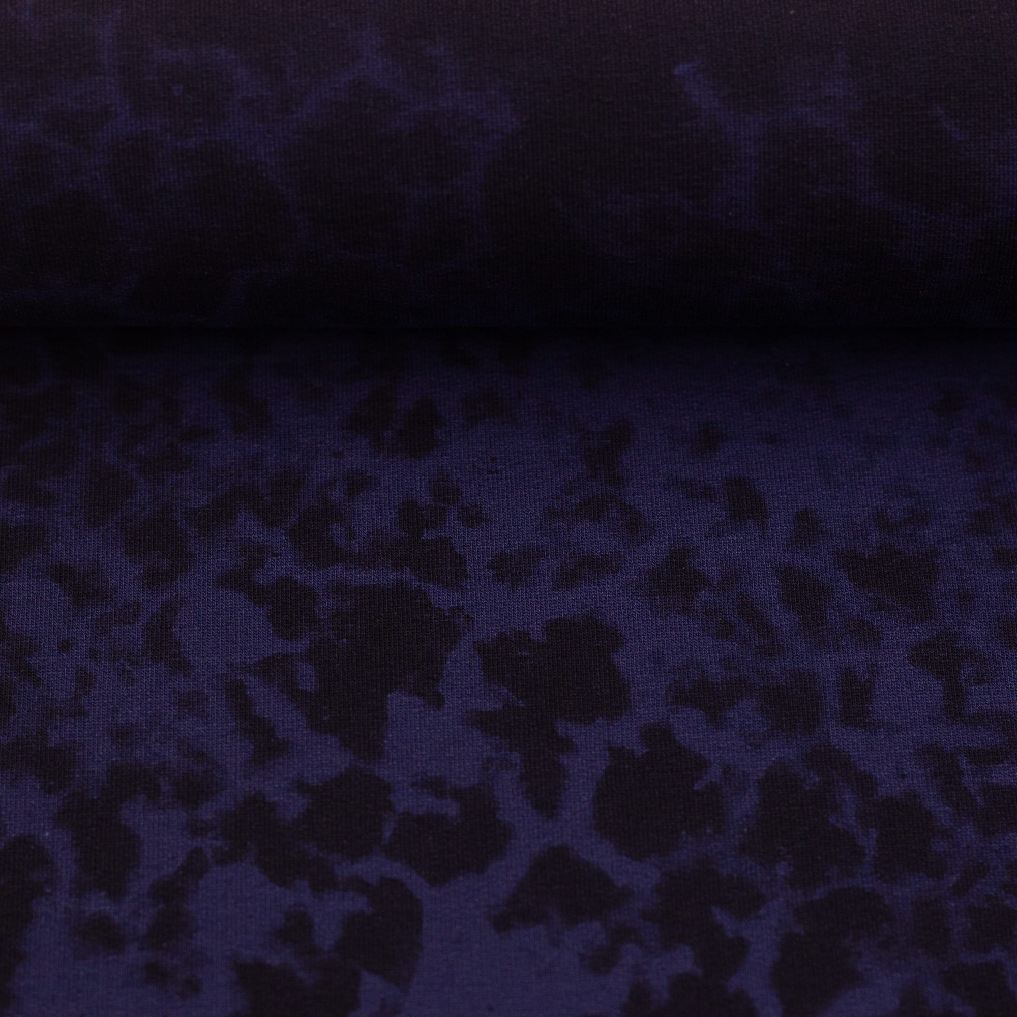 French Terry "Deep Water" by Thorsten Berger - dunkellila