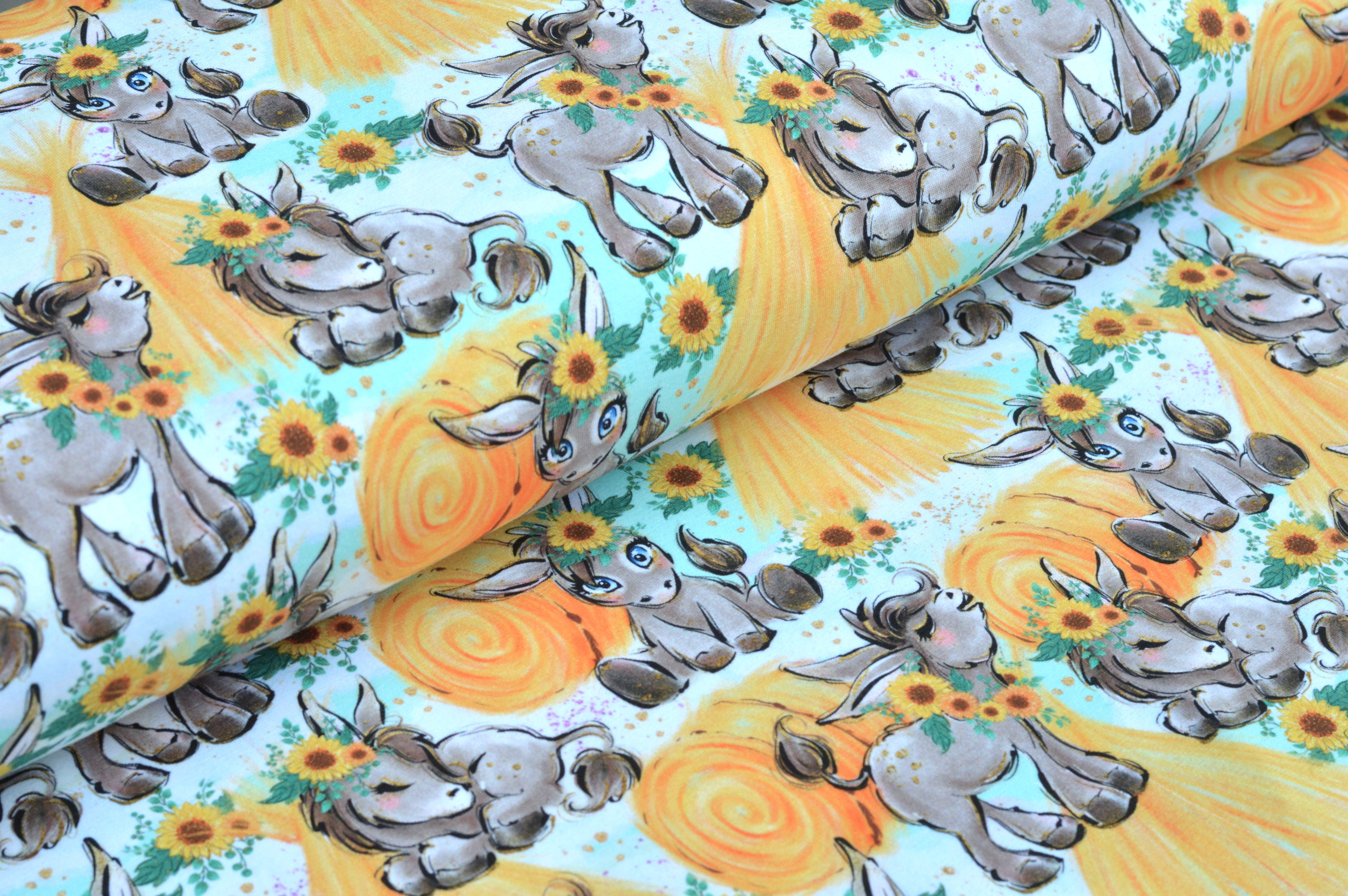 Digitaljersey Eigenproduktion "Sunny und die Sonnenblumen" - weiß