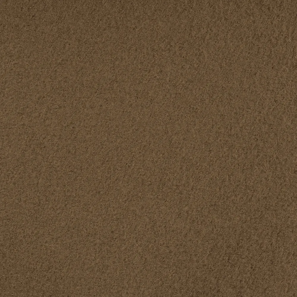  0,33m Reststück  Walkloden uni taupe melange