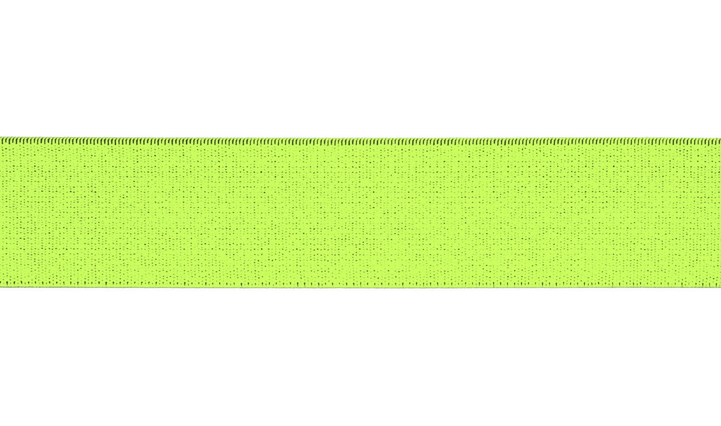 2m Gummiband 30mm uni neon gelb (592)