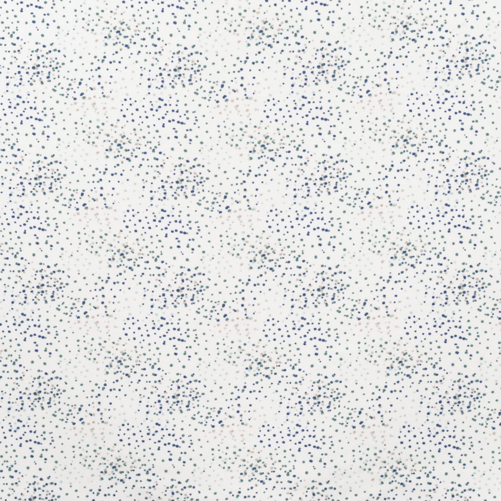 Organic Cotton Baumwolljersey GOTS mit Dots - dusty mint 