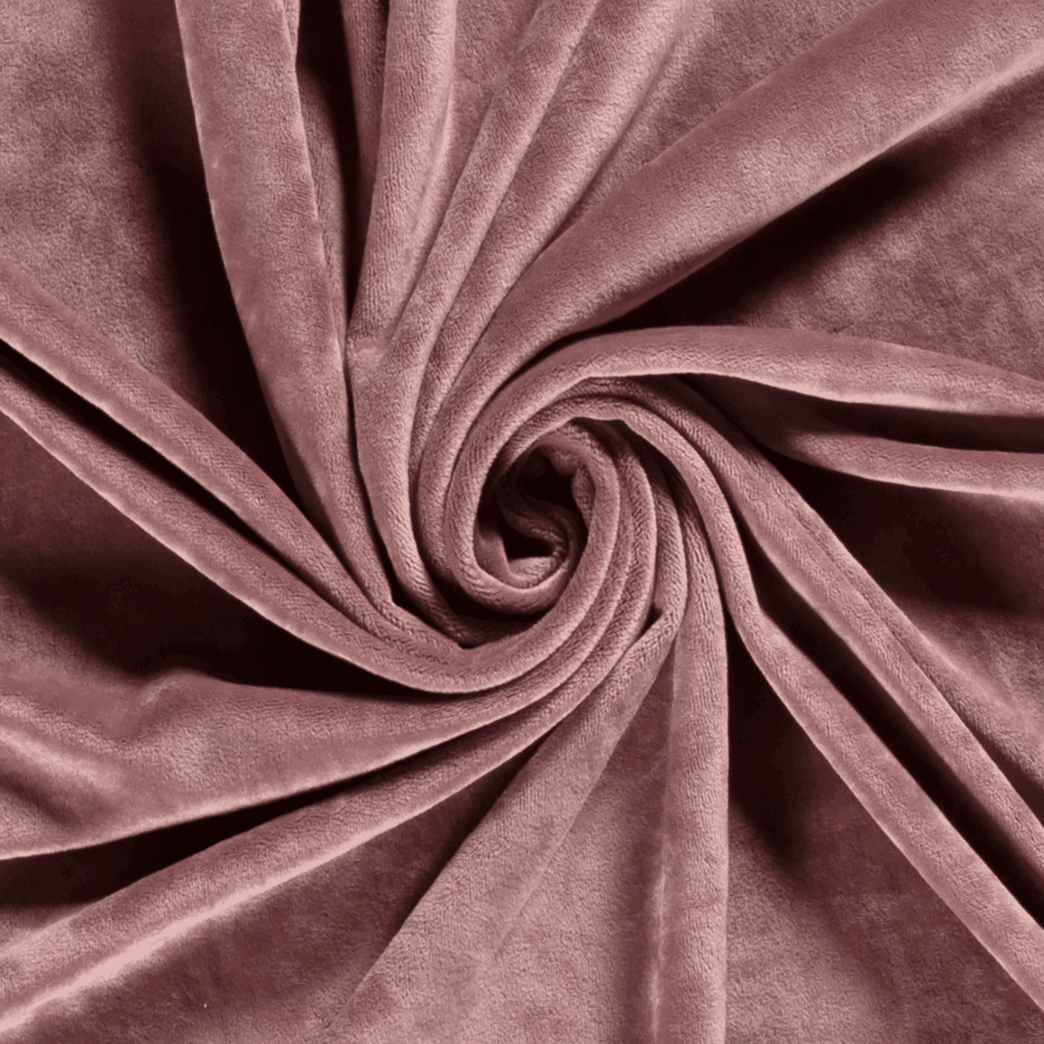 Samt uni altrosa (N013)