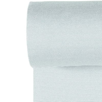 Bündchenstoff mit schmalen Streifen